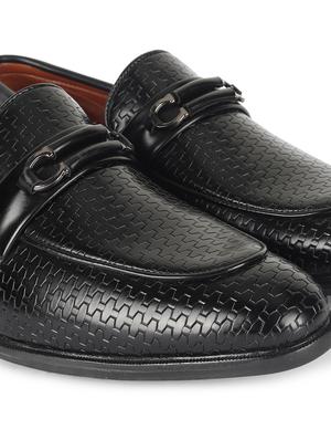 black patent leather slip on loafers - 17563353 - Standard Image - 5