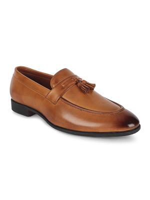 tan patent leather slip on loafers - 17563356 - Standard Image - 2