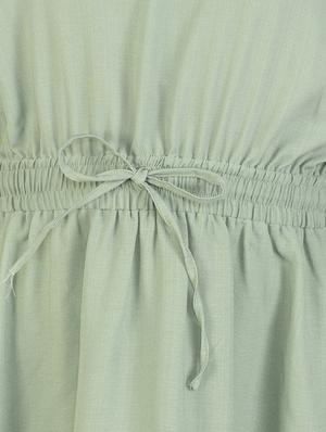 drawstring waist a-line dress - 17563536 - Standard Image - 4