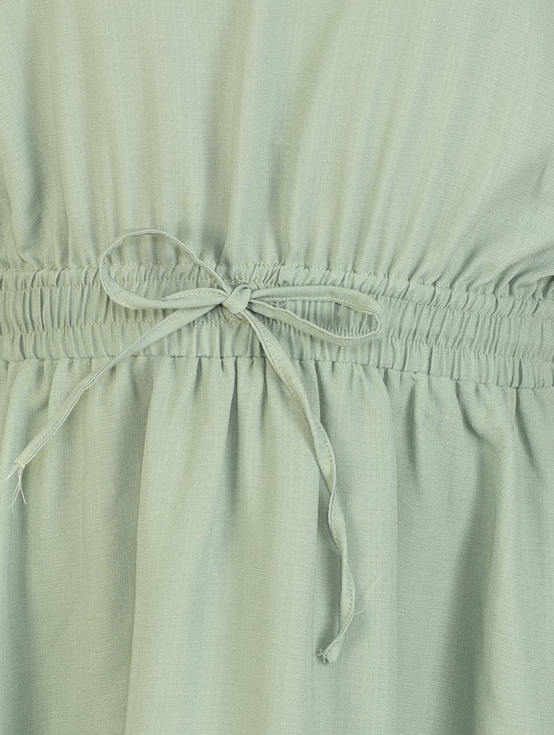 drawstring waist a-line dress - 17563536 - Zoom Image - 4