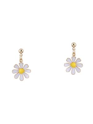 multi colored metal drop earring - 17563869 - Standard Image - 2