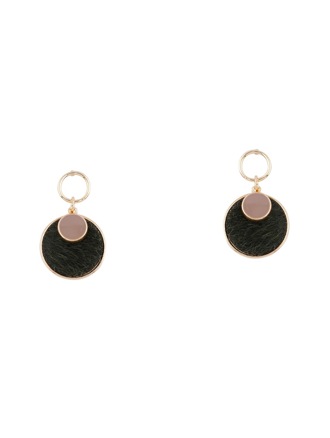 black metal drop earring - 17563876 - Zoom Image - 2