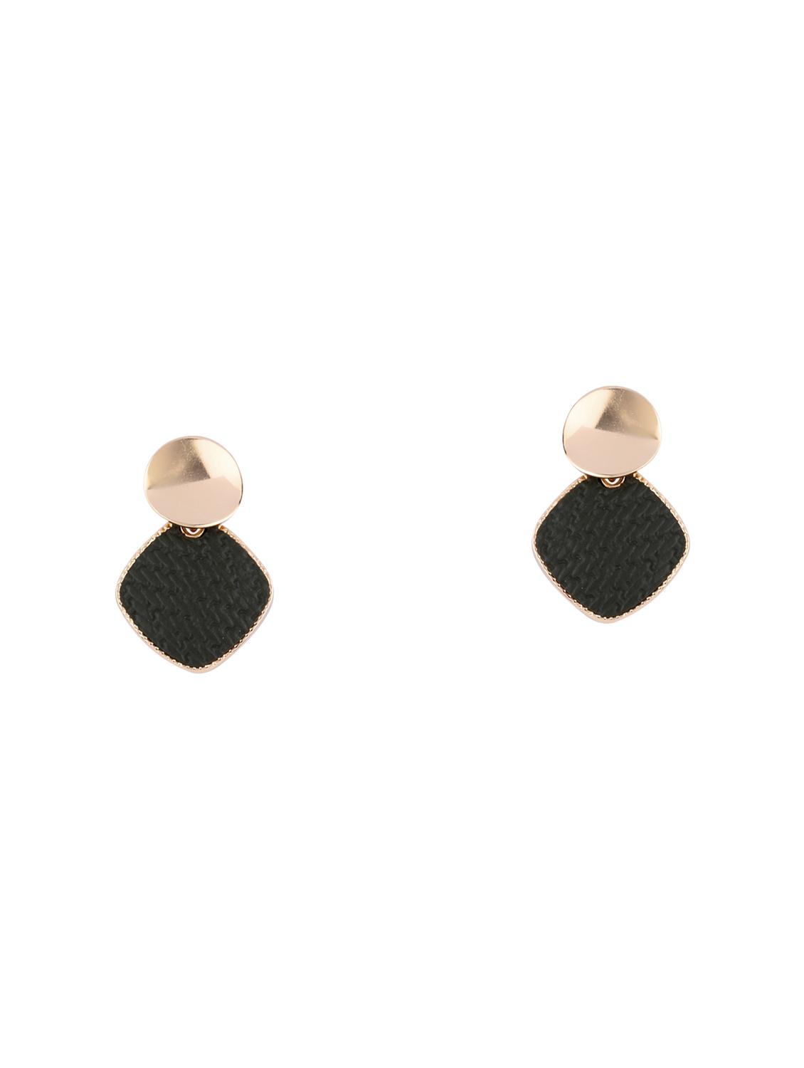 black metal drop earring - 17563880 - Zoom Image - 2