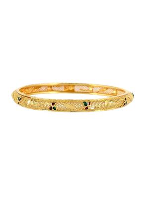 gold brass bangle - 17564473 - Standard Image - 3