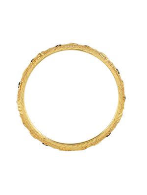 gold brass bangle - 17564473 - Standard Image - 4