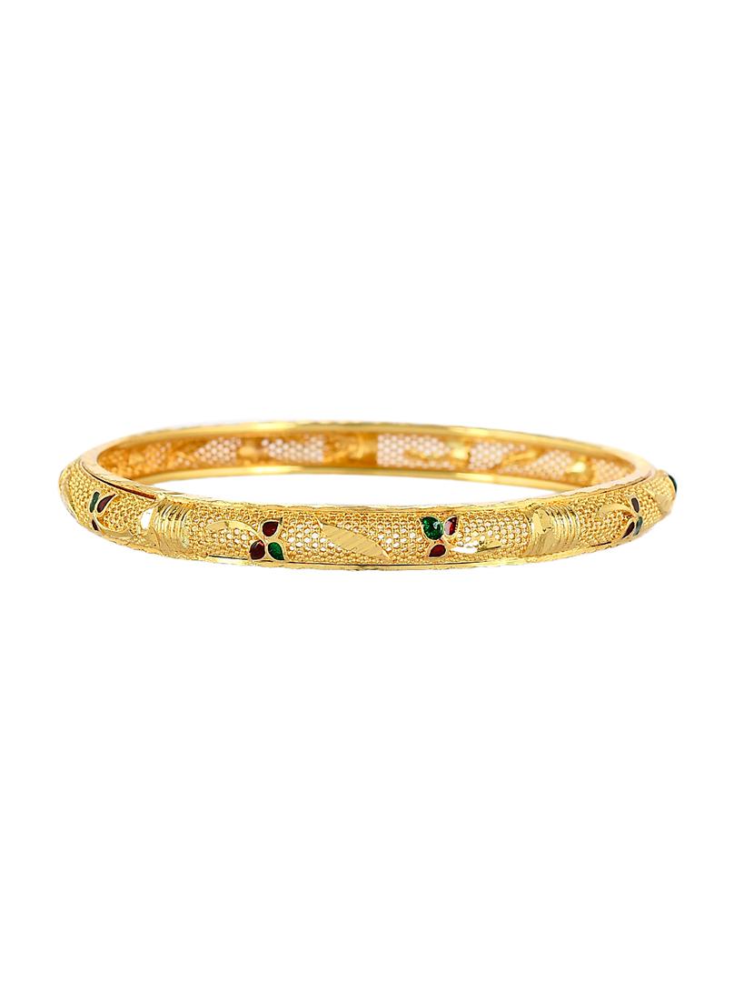 gold brass bangle - 17564473 - Zoom Image - 3