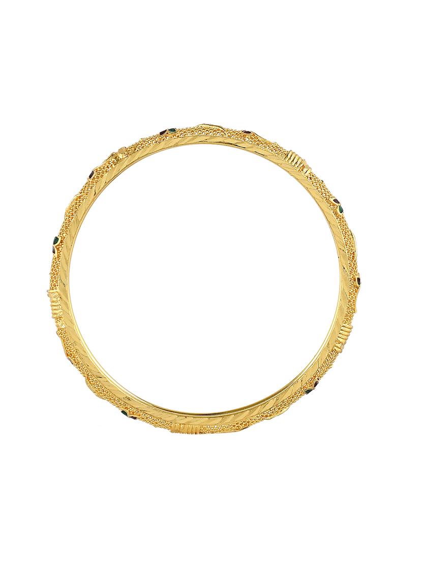 gold brass bangle - 17564473 - Zoom Image - 4