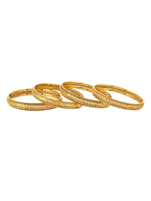 gold brass bangle - 17564475 - Standard Image - 2