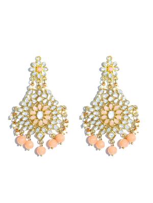 orange metal necklaces and earring - 17564476 - Standard Image - 4