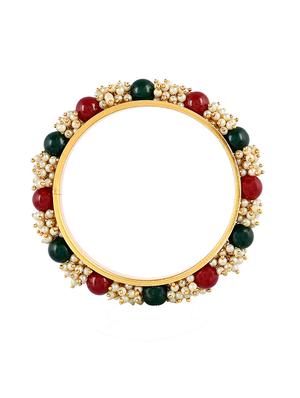gold brass bangle - 17564480 - Standard Image - 4