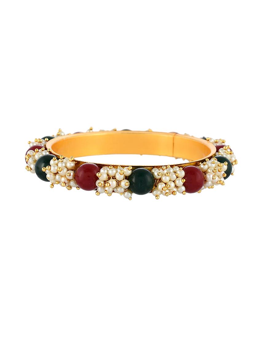 gold brass bangle - 17564480 - Zoom Image - 3