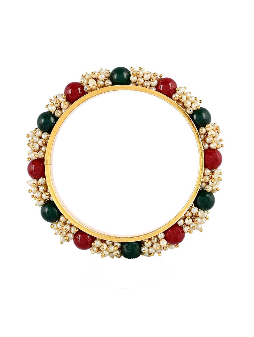 gold brass bangle - 17564480 - Zoom Image - 4