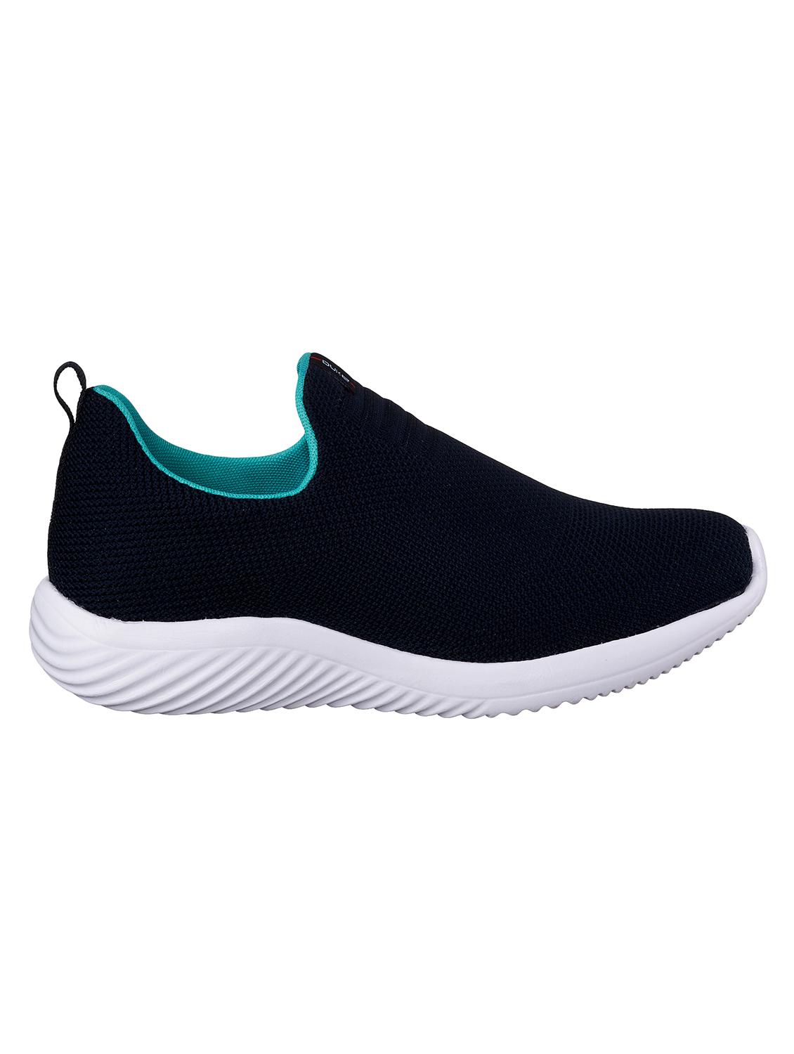 navy fabric slip on sports shoes - 17564509 - Zoom Image - 2
