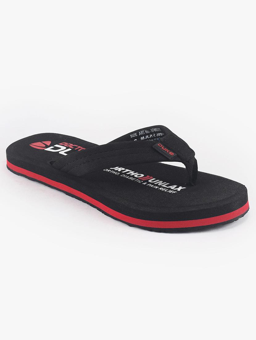 black rubber flip flops - 17564510 - Zoom Image - 1