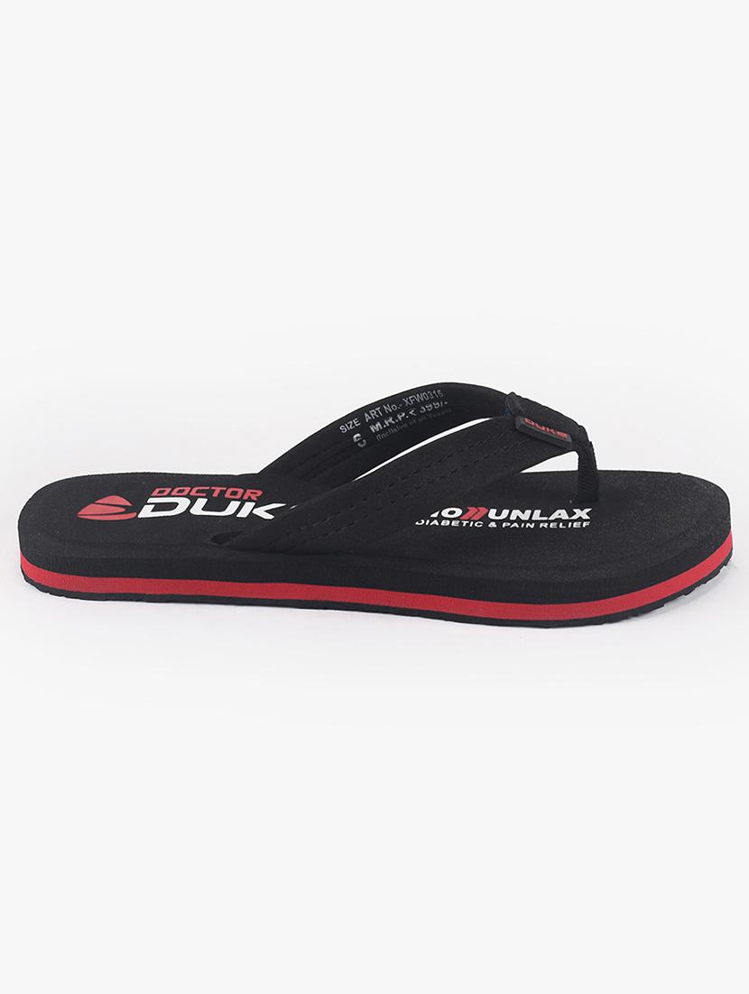 black rubber flip flops - 17564510 - Zoom Image - 2