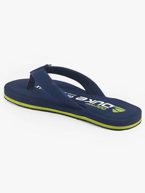 navy rubber flip flops - 17564513 - Standard Image - 3