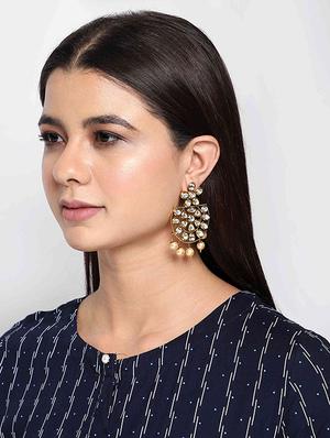 green copper chandballi earring - 17565101 - Standard Image - 5