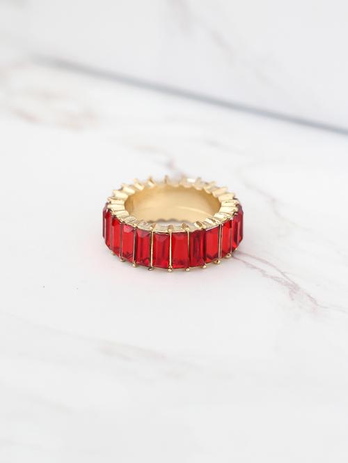 red metal finger ring - 17565198 - Standard Image - 1