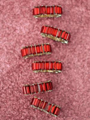 red metal finger ring - 17565198 - Standard Image - 2