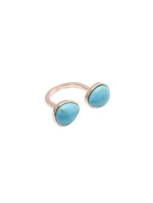 blue metal finger ring - 17565205 - Standard Image - 4