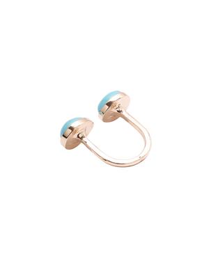 blue metal finger ring - 17565205 - Standard Image - 5
