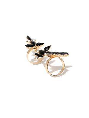 black metal finger ring - 17565206 - Standard Image - 2