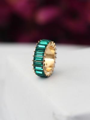 green metal finger ring - 17565209 - Standard Image - 3