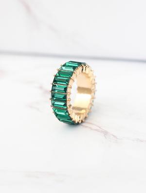 green metal finger ring - 17565209 - Standard Image - 4