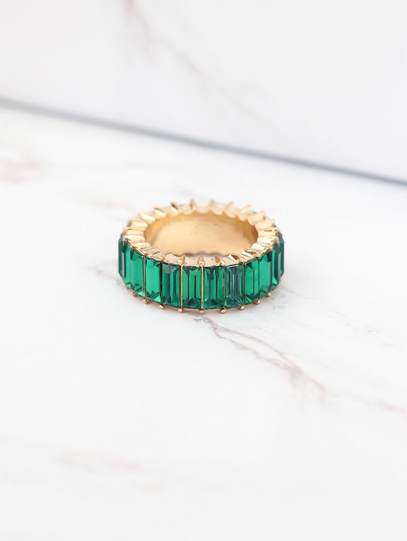 green metal finger ring - 17565209 - Zoom Image - 1