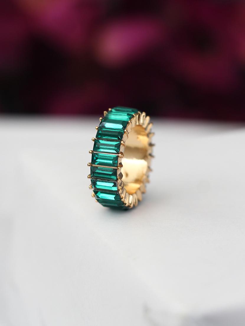 green metal finger ring - 17565209 - Zoom Image - 3
