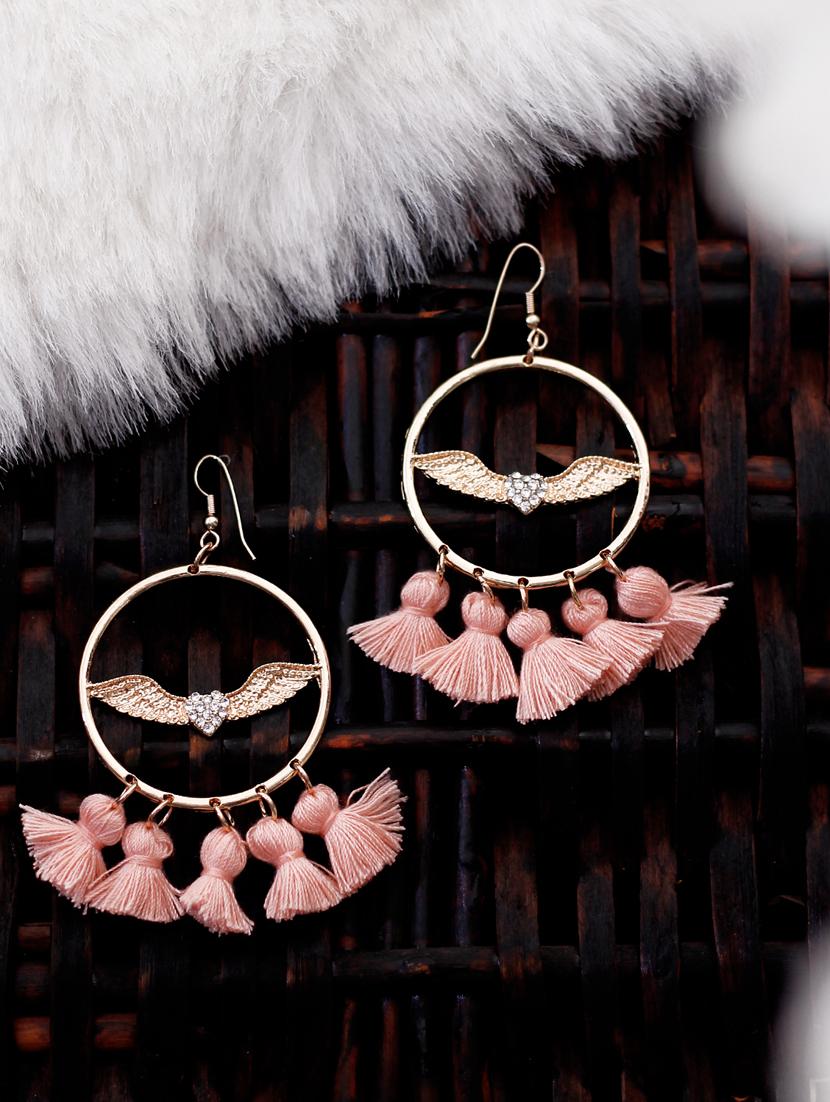 pink metal other earring - 17565223 - Zoom Image - 1