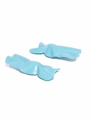 blue metal drop earring - 17565240 - Standard Image - 3