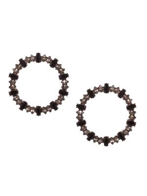 black metal drop earring - 17565246 - Standard Image - 4