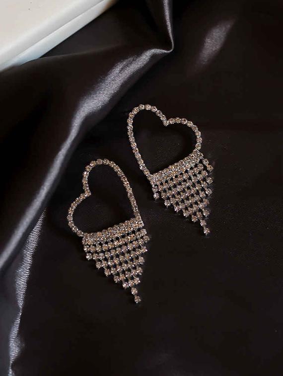 silver metal other earring - 17565304 - Zoom Image - 1