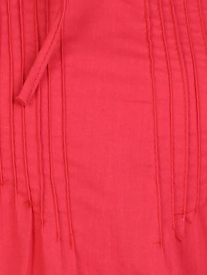 tie up neck blouson top - 17565425 - Standard Image - 5