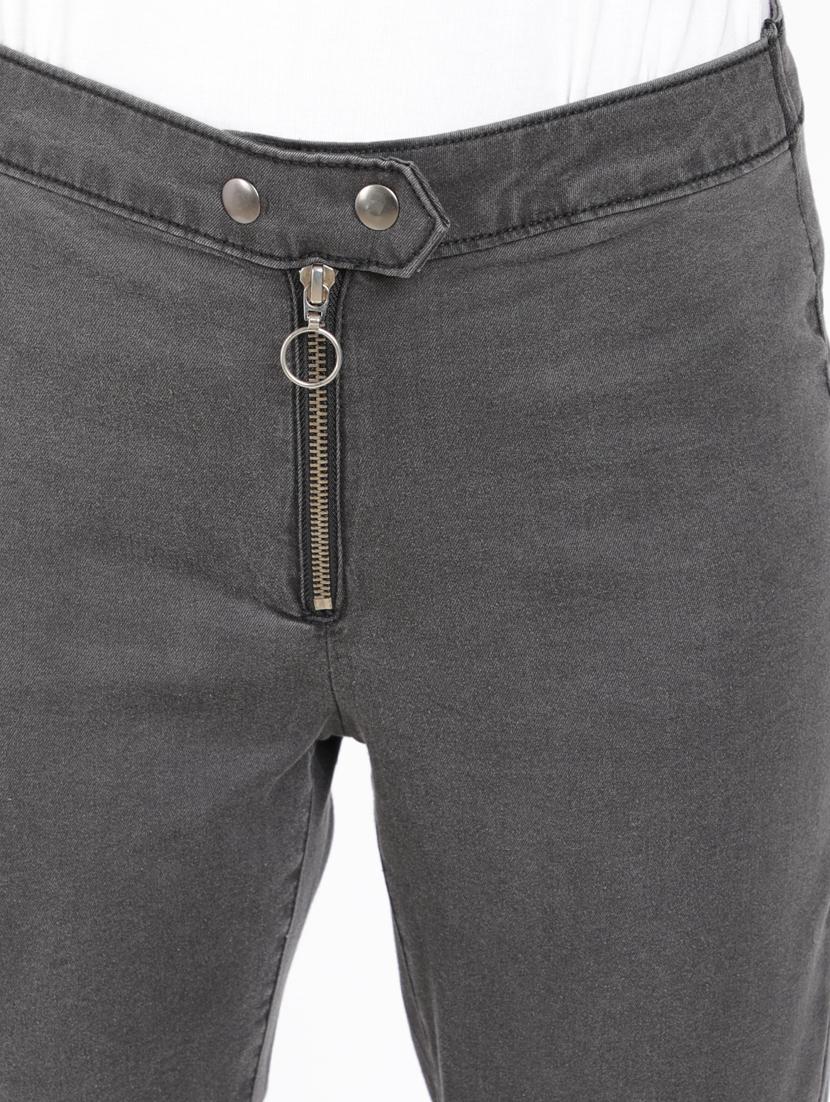 high rise solid jeans - 17565533 - Zoom Image - 5