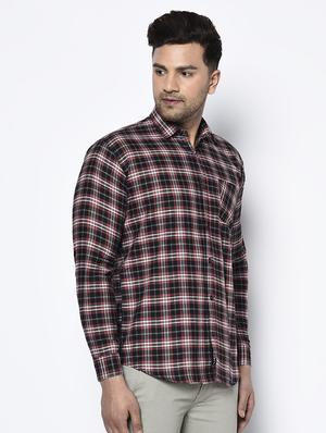red checkered casual shirt - 17565663 - Standard Image - 2