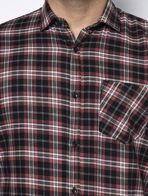 red checkered casual shirt - 17565663 - Standard Image - 4