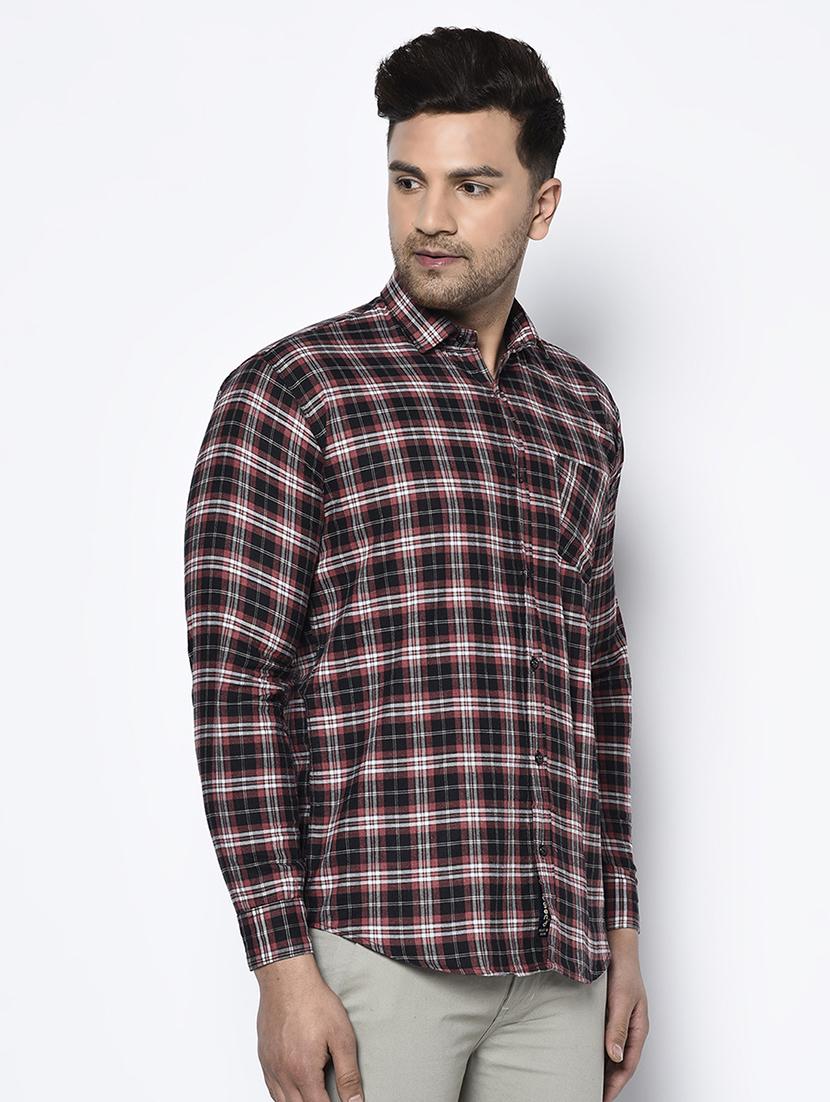 red checkered casual shirt - 17565663 - Zoom Image - 2