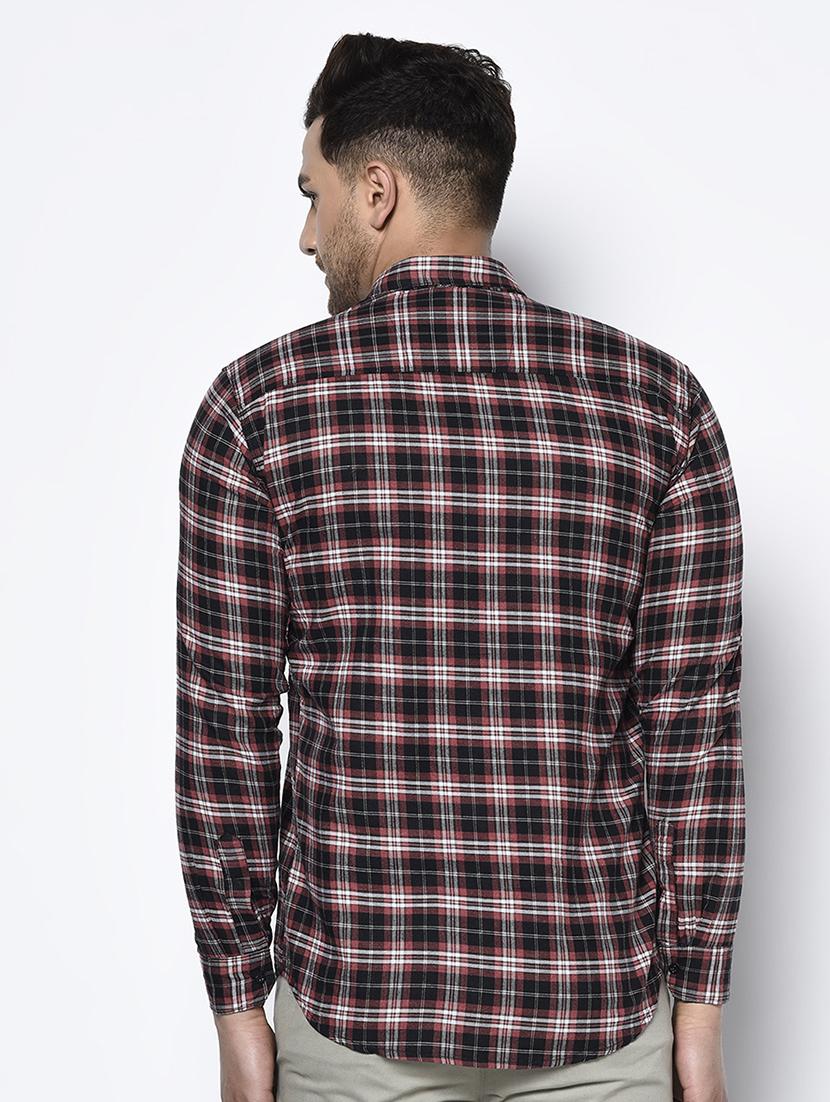 red checkered casual shirt - 17565663 - Zoom Image - 3