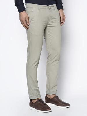 grey solid chinos - 17565669 - Standard Image - 2
