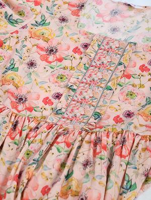square neck floral maxi dress - 17566549 - Standard Image - 3
