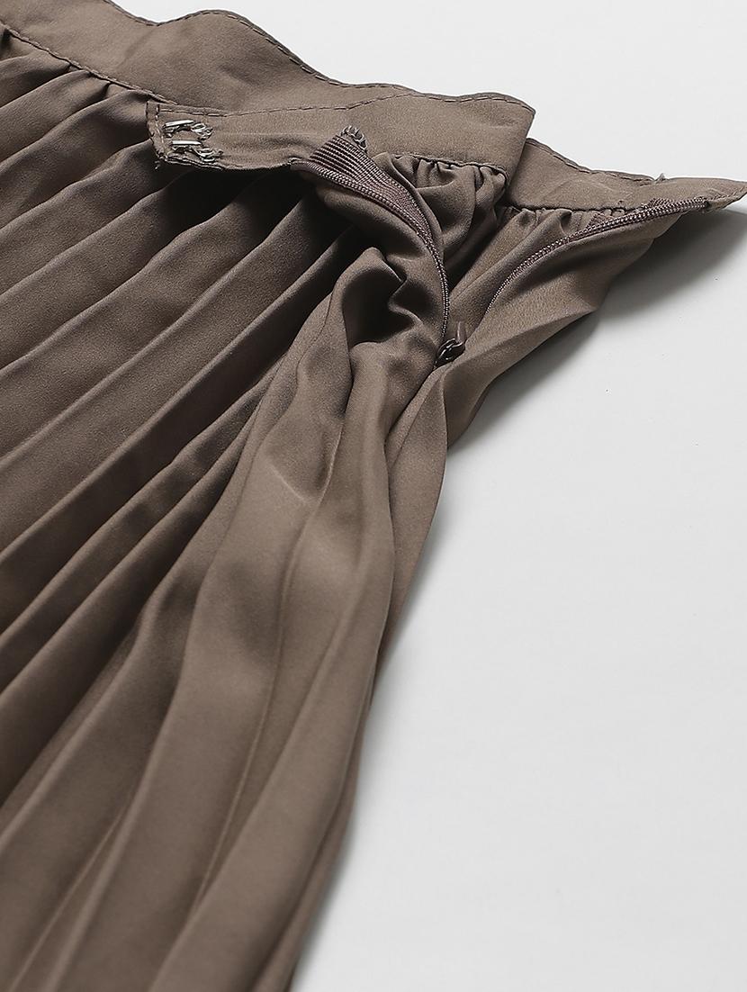 high rise accordion pleated skirt - 17567007 - Zoom Image - 6