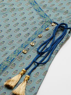 printed kurta palazzo set - 17567070 - Standard Image - 5