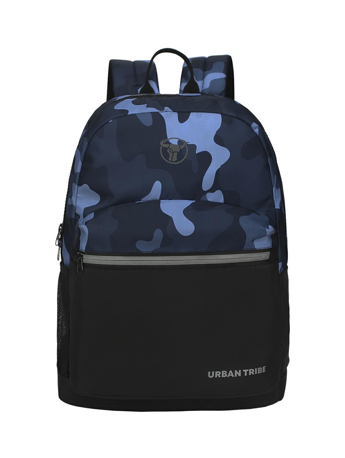 blue polyester backpack - 17567135 - Zoom Image - 1