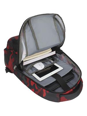red polyester backpack - 17567138 - Standard Image - 3