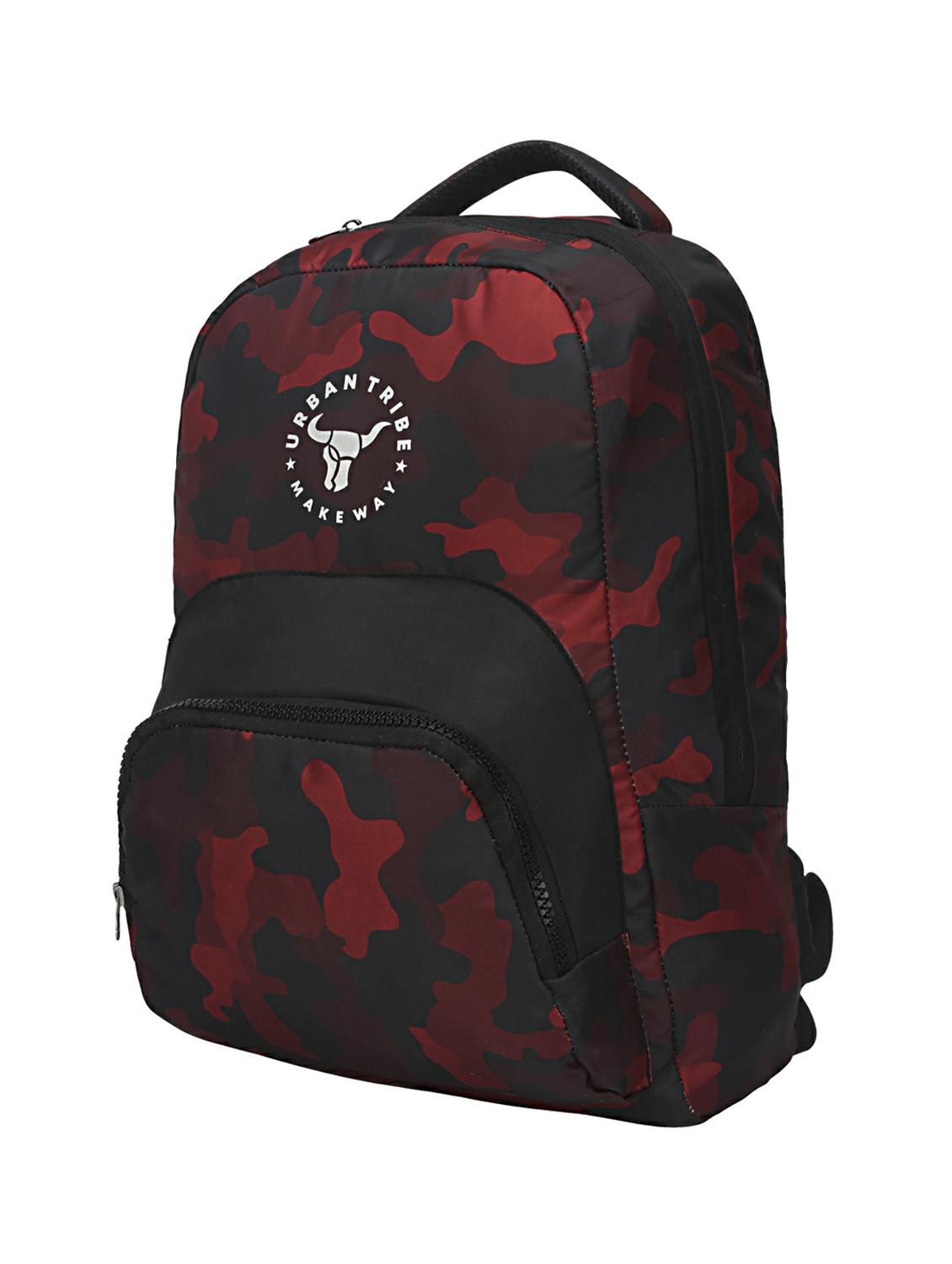red polyester backpack - 17567138 - Zoom Image - 5