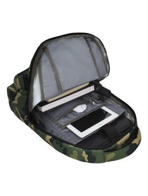 green polyester backpack - 17567139 - Standard Image - 3