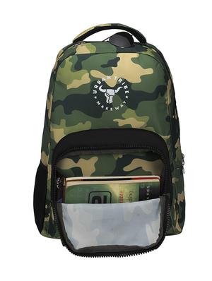 green polyester backpack - 17567139 - Standard Image - 4