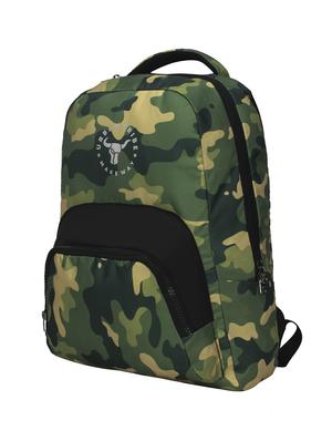 green polyester backpack - 17567139 - Standard Image - 5